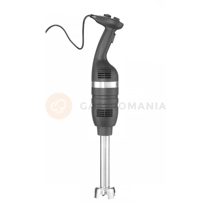 Mikser ręczny 350 ze zmienną prędkością i ramieniem miksującym 300 mm, czarny, 350W, 100x716 mm | HENDI, Kitchen Line