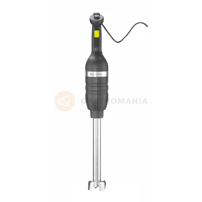 Mikser ręczny 500 ze zmienną prędkością i ramieniem miksującym 400 mm, czarny, 500W, 100x816 mm | HENDI, Kitchen Line