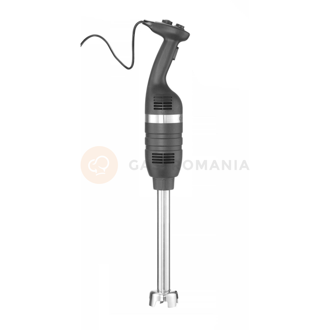Mikser ręczny 500 ze zmienną prędkością i ramieniem miksującym 400 mm, czarny, 500W, 100x816 mm | HENDI, Kitchen Line