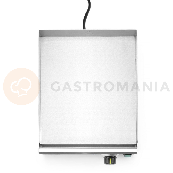 Płyta grillowa, gładka, 2000W, 326x445x225 mm | HENDI, Kitchen Line