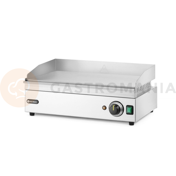 Płyta grillowa, gładka, 2400W, 527x404x233 mm | HENDI, Kitchen Line