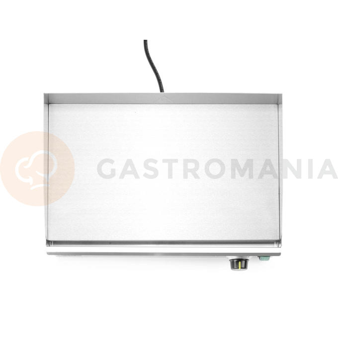 Płyta grillowa, gładka, 2400W, 527x404x233 mm | HENDI, Kitchen Line