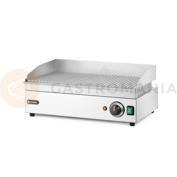 Płyta grillowa żebrowana, ryflowana, 2400W, 527x404x233 mm | HENDI, Kitchen Line