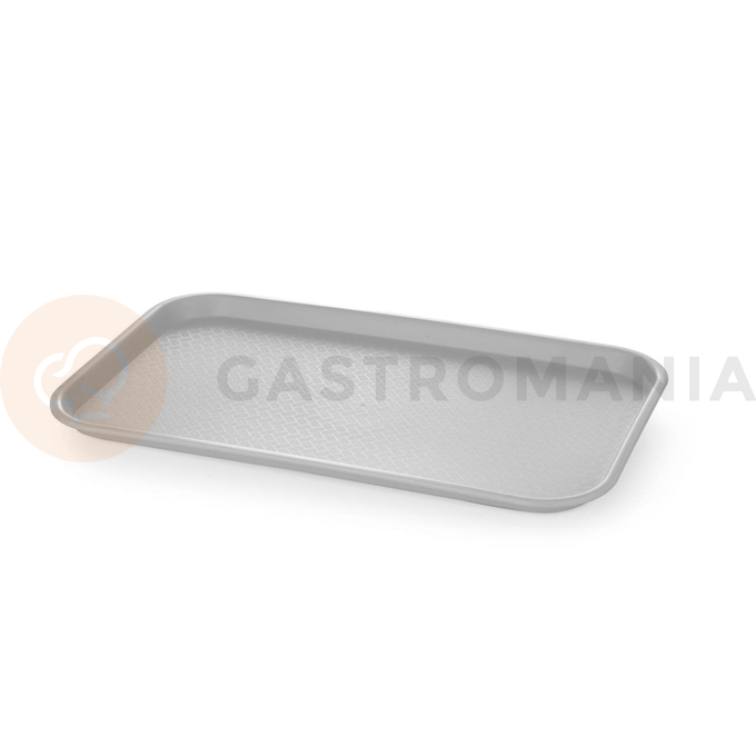 Taca fast food z polipropylenu GN 1/1, jasnoszara, 530x325x20 mm | AMERBOX, 878538
