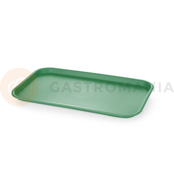Taca fast food z polipropylenu GN 1/1, zielona, 530x325x20 mm | AMERBOX, 878576