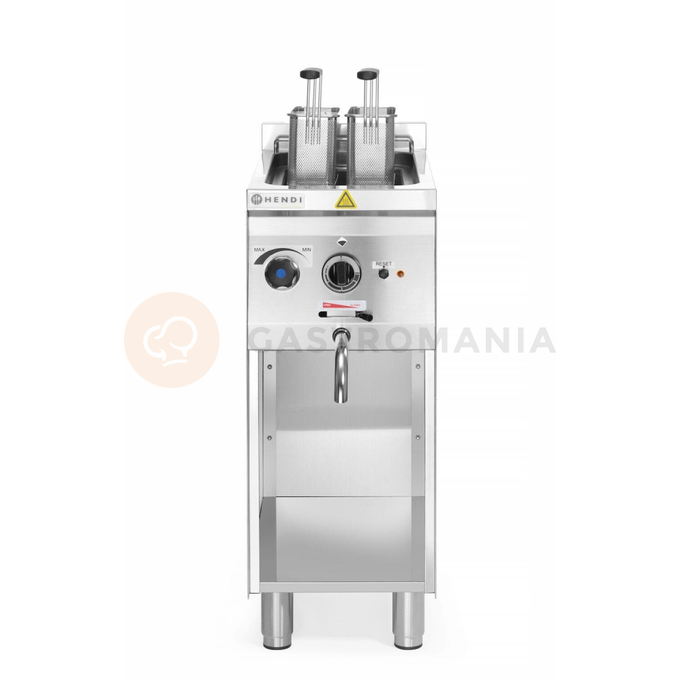 Urządzenie do gotowania makaronu i pierogów, wolnostojące, 10 l, 3500W, 330x600x907 mm | HENDI, 238844