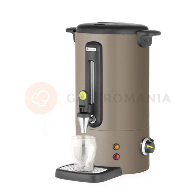 Warnik 9 l, taupe, 950W, 307x330x450 mm | HENDI, 211526