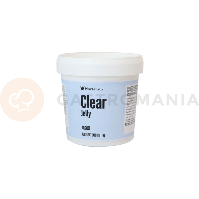 Żelatyna spożywcza 1 kg - przeźroczysta | MARTELLATO, Clear jelly