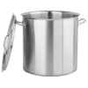 Profesjonalny garnek wysoki z pokrywką, o wymiarach 40x40 cm oraz pojemności 50l.
Garnek YATO Professional Kitchen Equipment przeznaczony jest do profesjonalnego wykorzystania w branży gastronomicznej. Doskonale nadaje się do przygotowywania wszelkiego rodzaju potraw.
Wykonany jest z wysokiej jakości stali nierdzewnej 201 do użytku w gastronomii.
Specjalna konstrukcja dna kapsułowego rozprowadza ciepło równomiernie po całej powierzchni spodu, co zwiększa stopień wykorzystania ciepła i efektywność gotowania. Przekłada się to bezpośrednio na ich jakość oraz komfort pracy kucharza. Takie rozwiązanie zmniejsza również ryzyko przypalenia potraw.
Wkładka ferromagnetyczna w dnie pozwala na stosowanie garnków YATO na każdym rodzaju kuchenek, takich jak:
• elektryczna
• indukcyjna
• gazowa
• ceramiczna
W garnkach YATO zastosowano wyjątkowo masywne i nienagrzewające się, solidnie zamocowane uchwyty. Gwarantuje to bezpieczeństwo i wieloletnią trwałość użytkowania.
 | YG-00018, Garnek wysoki z pokrywką 40x40 cm 50 l