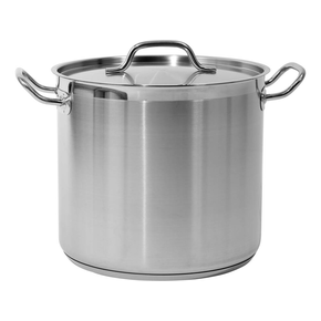 Profesjonalny garnek wysoki z pokrywką, o wymiarach 28x25 cm oraz pojemności 15,4 l.

Garnek YATO Professional Kitchen Equipment przeznaczony jest do profesjonalnego wykorzystania w branży gastronomicznej. Doskonale nadaje się do przygotowywania wszelkiego rodzaju potraw.

Wykonany jest z wysokiej jakości stali nierdzewnej 21/0, opracowanej specjalnie do użytku w gastronomii. Najważniejszą zaletą garnków wykonanych z tego rodzaju stali jest przewodzenie ciepła aż o 30% większe w porównaniu ze standardowymi garnkami wykonanymi ze stali 304. Charakteryzuje je również podwyższona odporność na uszkodzenia mechaniczne oraz działanie kwasów organicznych i detergentów. Właśnie dlatego, nadają się do mycia w zmywarkach, oraz są odporne na intensywne szorowanie powierzchni.

Co ważne, garnki wykonane ze stali typu 21/0 nie zawierają szkodliwych dla zdrowia ludzkiego manganu i niklu.

Specjalna konstrukcja dna kapsułowego rozprowadza ciepło równomiernie po całej powierzchni spodu, co zwiększa stopień wykorzystania ciepła i efektywność gotowania. Przekłada się to bezpośrednio na ich jakość oraz komfort pracy kucharza. Takie rozwiązanie zmniejsza również ryzyko przypalenia potraw.

Wkładka ferromagnetyczna w dnie pozwala na stosowanie garnków YATO na każdym rodzaju kuchenek, takich jak:
• elektryczna
• indukcyjna
• gazowa
• ceramiczna

Boczne ściany garnka i pokrywka są wykonane z grubej stali, utrzymującej temperaturę dłużej niż standardowe naczynia ze stali typu 304.

W garnkach YATO zastosowano wyjątkowo masywne i nienagrzewające się, solidnie zamocowane uchwyty. Gwarantuje to bezpieczeństwo i wieloletnią trwałość użytkowania.
Przeznaczona do profesjonalnego wykorzystania w branży gastronomicznej. Doskonale nadaje się do gotowania wszelkiego rodzaju potraw.


 | YG-00004, Garnek wysoki z pokrywką ze stali nierdzewnej 28x25 cm 15,4 l