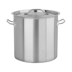 Profesjonalny garnek wysoki z pokrywką, o wymiarach 36x36 cm oraz pojemności 36l.
Garnek YATO Professional Kitchen Equipment przeznaczony jest do profesjonalnego wykorzystania w branży gastronomicznej. Doskonale nadaje się do przygotowywania wszelkiego rodzaju potraw.
Wykonany jest z wysokiej jakości stali nierdzewnej 201 do użytku w gastronomii.
Specjalna konstrukcja dna kapsułowego rozprowadza ciepło równomiernie po całej powierzchni spodu, co zwiększa stopień wykorzystania ciepła i efektywność gotowania. Przekłada się to bezpośrednio na ich jakość oraz komfort pracy kucharza. Takie rozwiązanie zmniejsza również ryzyko przypalenia potraw.
Wkładka ferromagnetyczna w dnie pozwala na stosowanie garnków YATO na każdym rodzaju kuchenek, takich jak:
• elektryczna
• indukcyjna
• gazowa
• ceramiczna
W garnkach YATO zastosowano wyjątkowo masywne i nienagrzewające się, solidnie zamocowane uchwyty. Gwarantuje to bezpieczeństwo i wieloletnią trwałość użytkowania.
 | YG-00016, Garnek wysoki z pokrywką 36x36 cm 36 l