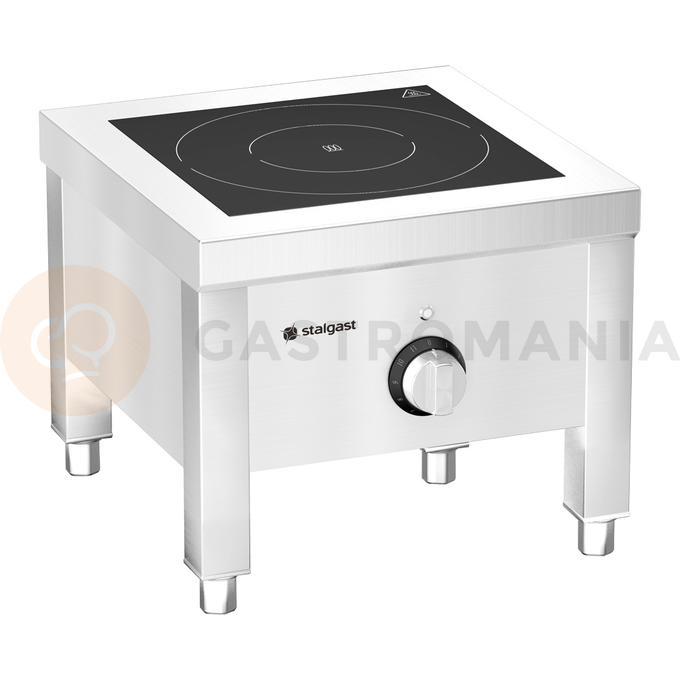 Taboret indukcyjny, 500x500x380 mm, 8 kW, 400 V | STALGAST, 773138
