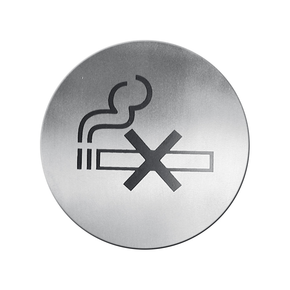Tabliczka informacyjna - samoprzylepna „zakaz palenia” | HENDI, 663639