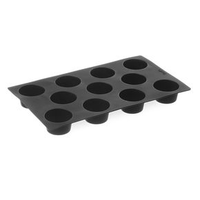Silikonowa forma 11 x Mini-Muffins, średnica: 5,3x3 cm | HENDI, 676905