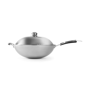 Wok do kuchenki indukcyjnej, średnica: 36 cm | HENDI, 239773