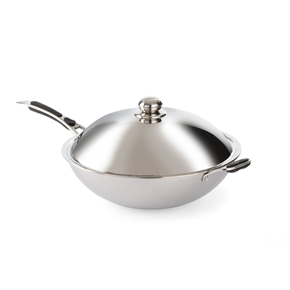 Wok do kuchenki indukcyjnej, średnica: 36 cm | HENDI, 239773