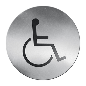 Tabliczka informacyjna - samoprzylepna „niepełnosprawni” | HENDI, 663646