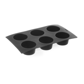 Silikonowa forma 6 x Muffins, średnica: 6,9x4 cm | HENDI, 677209