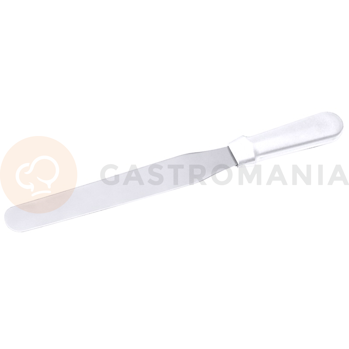 Nóż cukierniczy z białym uchwytem 300x25x430 mm | CONTACTO, 4063/300
