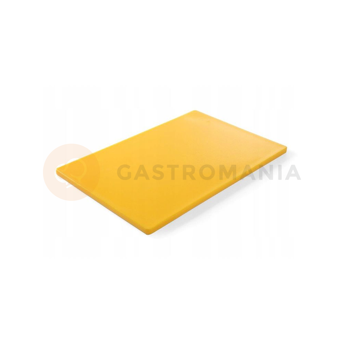 Deska z tworzywa do krojenia HACCP 60x40 cm, żółta | HENDI, 825655