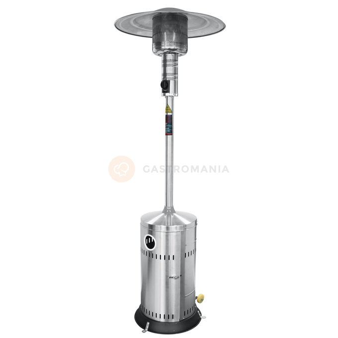 Lampa grzewcza na gaz z ruchomą czaszą, wys. 158 cm | HENDI, 272701