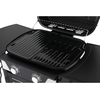 Grill elektryczny YATO Asahi to zaawansowane urządzenie do grillowania, łączące w sobie moc, funkcjonalność i wygodę użytkowania.

Produkt wysoce odporny na działanie warunków atmosferycznych (wodoodporność IPX4).

Konstrukcja grilla YATO Asahi została starannie przemyślana pod kątem wygody użytkowania:
• pokrywa z wbudowanym termometrem przyspiesza proces grillowania i chroni przed wiatrem; dodatkowo dym z potraw nada im odpowiedni smak i aromat
• 6 wieszaków na akcesoria oraz składane półki boczne zapewniają dodatkową przestrzeń roboczą
• czytelne, chromowane pokrętła regulacji temperatury
• składane półki boczne sprawiają, że grilla zajmuje mało miejsca i jest łatwiejszy w przechowywaniu i transporcie

Grill wyposażony jest w dwie grzałki o łącznej mocy 2300W i oferuje imponującą wydajność grzewczą.

Jego unikalna cecha to 2-strefowa regulacja temperatury w zakresie 100 - 300°C, umożliwiająca jednoczesne przygotowywanie różnych potraw w odmiennych temperaturach.

Grill posiada emaliowany ruszt o powierzchni grzewczej 47 x 37 cm, zapewniający dużą przestrzeń do grillowania.

Dodatkowo, wyposażony jest w emaliowaną płytę oraz emaliowaną kratkę podgrzewającą o wymiarach 40 x 15 cm, co zwiększa jego wszechstronność.

Dodatkowe informacje
• moc: 2300 W (230V 50Hz)
• ilość grzałek: 2, każda o mocy 1,15 kW
• stalowa misa odporna na działania wysokiej temperatury
• pojemnik na tłuszcz - możliwość wyjęcia i umycia poza grillem
• stopień ochrony przed deszczem: IPX4

Wymiary i waga
• grill: 100,5 x 47,5 x 92,4 cm (szerokość grilla po złożeniu półek: 60 cm)
• powierzchnia grzewcza rusztu: 47 x 37 cm
• kratka do podgrzewania: 40 x 15 cm
• waga grilla: 14,5 kg
• przewód: 1,5 m (1.0 mm²)

Materiał wykonania
• ruszt: stal pokryta emalią
• płyta: stal pokryta emalią
• kratka podgrzewająca: stal pokryta emalią
• grzałki: stal nierdzewna
• termometr: stal nierdzewna
• pokrywa: stal, malowana na kolor czarny, odporna na wysoką temperaturę
• misa: stal, malowana na kolor czarny, odporna na wysoką temperaturę
• uchwyt: stal nierdzewna
• pojemnik na tłuszcz: stal malowana na kolor czarny
• panel przedni: stal malowana proszkowo na kolor czarny, stal nierdzewna
• pokrętła: ABS
• półki boczne: stal malowana proszkowo na kolor czarny
• nogi: stal malowana proszkowo na kolor czarny
• kółka: PE

W celach logistycznych grill gazowy zapakowany jest w karton. Panel grilla wraz z pokrywą dostarczony jest w całości, co ułatwia i przyspiesza montaż. | Asahi, Grill elektryczny, stojący 2300 W, 47x37 cm