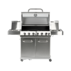 Grill gazowy 6+1 o nowoczesnym wyglądzie wykonany ze stali nierdzewnej, wyposażony w żeliwny ruszt o wymiarach 82 x 41,5 cm. Półki boczne oraz pojemna, zamykana szafka ułatwią przechowywanie przypraw i niezbędnych akcesoriów. Palnik boczny o mocy 2,2 kW umożliwi gotowanie i podgrzewanie potraw w garnku lub na patelni. Dodatkowym atutem jest miejsce na butlę gazową, pojemnik ze stali nierdzewnej umieszczony w jednej z półek bocznych oraz wbudowany otwieracz do butelek.

Wymiary i waga:
• Grill: 144 x 57 x 112cm 
• Ruszt żeliwny, żebrowy (4szt) - powierzchnia grzewcza 82 x 41,5 cm, waga 6,45kg
• Okrągły ruszt (ø30cm) wbudowany w ruszt żebrowy. Możliwość wyjęcia okrągłego rusztu i włożenia specjalnej, kamiennej płyty na pizzę (brak w zestawie)
• Kratka podgrzewająca: 82 x 12cm 
• Waga grilla: 46 kg
• Wymiar szyby: 76 x 13cm
• Wymiar półki bocznej: 34,5 x 42,5cm
• Wymiar pojemnika na jedzenie: 26,5 x 32,5 x 9,5cm
• UWAGA: brak płyty żeliwnej w zestawie. Możliwość dokupienia dwustronnej płyty o wymiarach 22 x 41cm (indeks YG-20020)

Informacje:
• Otwierana szafka ze specjalną kieszenią (otworem) przeznaczonym na przechowywanie w trakcie i po grillowaniu polskiej butli gazowej 11kg. 
• Pokrywa z termometrem zapewnia szybsze grillowanie oraz osłonę przed wiatrem. Dodatkowo dym z potraw nada im odpowiedni smak i aromat.
• Szybka umieszczona w pokrywie umożliwia podgląd stanu przyrządzanych potraw. Szybka o grubości 6mm odporna na wysoką temperaturę.
• Zapalnik umieszczony w pokrętłach
• Wyjmowany pojemnik na jedzenie - idealna do przechowywania zamarynowanych potraw, odłożenia upieczonych, gorących potraw i utrzymywanie ich temperatury (dodatkowo można owinąć je aluminiową folią)
• Niezawodny, żeliwny ruszt, który szybko się nagrzewa i długo utrzymuje ciepło.
• Kratka podgrzewająca nad rusztem wykonana ze stali nierdzewnej 
• Ilość palników: 6+1, czyli 6 palników głównych ze stali nierdzewnej, każdy o mocy 3kW. 1 palnik boczny o mocy 2,2kW.
• Łączna moc: 20,2kW
• Średnie spalanie gazu*: 1468 g/h
• Palnik boczny umożliwia ugotowanie lub podgrzanie zupy, przygotowanie sosów, zagotowanie wody na herbatę. 
• Stalowa misa odporna na działania wysokiej temperatury 
• Półki boczne oraz pojemna, zamykana szafka ułatwią przechowywanie przypraw i niezbędnych akcesoriów.
• 4 obrotowe kółka z hamulcem ułatwią transport grilla.
• 6 wieszaków umieszczonych na półkach bocznych. Idealne do zawieszenia sztućców, ściereczki itp.
• 7 pokręteł z niebieskim światłem LED, które zapalają się po uruchomieniu danego palnika. Oświetlenie ułatwią grillowanie po zmroku, informuje który palnik jest włączony
• Wyprofilowane osłony palnika (aromatyzery) z wycięciami 
• Otwieracz do butelek z boku grilla
• Możliwość wysunięcia płyty ściekowej i umycia poza grillem
• Możliwość dokupienia pokrowca na grilla - model YATO YG-20051
• Możliwość zainstalowania obrotowego rożna elektrycznego do przyrządzania m.in. kurczaka - model YG-20021

*Zużycie maksymalne przy działających wszystki palnikach

Materiał wykonania: 
• Ruszt: żeliwo
• Kratka podgrzewająca: stal nierdzewna (S/S 430)
• Palnik: stal nierdzewna
• Osłona palnika (aromatyzer): stal pokryta emalią
• Termometr: stal nierdzewna
• Pokrywa: stal nierdzewna (S/S 430), podwójna warstwa
• Misa: stal, malowana na kolor czarny, odporna na wysoką temperaturę
• Uchwyt: stal nierdzewna
• Panel przedni: stal nierdzewna (S/S 430)
• Półki boczne: stal nierdzewna (S/S 430)
• Półki boczne (wieszaki): tworzywo sztuczne, kolor szary
• Szafka przednia (drzwiczki): stal nierdzewna (S/S 430), podwójna warstwa
• Szafka przednia (pozostałe elementy): stal, malowana proszkowo na kolor srebrny
• Szyba: szkło hartowane
• Pojemnik na jedzenie: stal nierdzewna

STAL NIERDZEWNA S/S 430 należy do wysokogatunkowych stali ferrytycznych. Wysoka zawartość chromu a tym samym wysoka odporność korozyjna pozwala na zastosowanie w produktach o podwyższonym działaniu wody. 

ŻELIWO - wysokowęglowy stop żelaza z węglem (ponad 2,11% węgla). Gwarantuje lepsze parametry termiczne - równomiernie się nagrzewa, doskonale przewodzi temperaturę, długo utrzymuje ciepło. Jest bardzo trwały oraz wysoce odporny na ścieranie i korozję

Zalety grillowania na grillu gazowym:
• WYJĄTKOWY SMAK -wyjątkowy smak otrzymujemy dzięki odparowywaniu z potraw soków i tłuszczy. Kopuła w grillu gazowym zatrzymuje dym i nadaje im aromat
• KONTROLA TEMPERATURY -dzięki pokrętłom, pokrywie, kilku palnikom oraz termometrowi jesteś w stanie dopasować temperaturę do przyrządzanych mięs, warzyw i serów.
• KOMFORT PRACY -W porównaniu do grilli węglowych grillowanie oraz konserwacja będzie dużo łatwiejsza. Po pierwsze dzięki szybkiemu nagrzewaniu się grilla możesz zacząć smażyć już po kilku minutach. Po drugie nie musisz dorzucać węgla, dmuchać i kontrolować wielkości płomienia. Po trzecie czyszczenie grilla gazowego jest znacznie szybsze - m.in. nie wymaga wysypywania popiołu.

Możliwość dokupienia dodatkowych akcesoriów:
• pokrowiec YG-20051
• płyta żeliwna YG-20020
• rożno elektryczne YG-20021
• wąż z reduktorem VOREL 99670 lub 99671

W celach logistycznych grill gazowy zapakowany jest w karton. Panel grilla wraz z pokrywą dostarczony jest w całości, co ułatwia i przyspiesza montaż

Do grilla nie jest dołączony reduktor oraz wąż. | Itami, Grill gazowy 6+1 stal nierdzewna 20,5 kW, z szybą