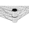 Półka regału o wymiarze 610 x 1060 mm ze stali chromowanej.
Półka Yato przeznaczona do ażurowego regału, doskonale sprawdzającego się w kuchniach, magazynach, sklepach, warsztatach. Wzmocnienie sprawia, że nośność każdej półki wynosi aż 200 kg, a całego regału - 800 kg. Chromowana powierzchnia gwarantuje ochronę przed korozją i uszkodzeniami eksploatacyjnymi, a druciana konstrukcja zapewnia produktom idealną wentylację.
• wysokość półek można swobodnie regulować na słupkach
• półka jest sprzedawana w kompletach po 4 szt.
• regał nadaje się do samodzielnego montażu i jest łatwy do utrzymania w czystości
• gotowy regał składa się z 4 półek i 4 słupków - zestawy półek i słupków należy zakupić osobno
• w zestawie znajdują się 4 komplety klipsów montażowych

Informacje
• nośność: 200 kg
• szerokość: 1060 mm
• głębokość: 610 mm
• grubość drutu: 3,4 mm
• grubość rantu: 4,6 mm
• grubość wzmocnienia półki: 6,1 mm

 | YG-09056, Półka do regału ażurowego 610x1060 mm