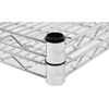 Półka regału o wymiarze 610 x 1210 mm ze stali chromowanej.
Półka Yato przeznaczona do ażurowego regału, doskonale sprawdzającego się w kuchniach, magazynach, sklepach, warsztatach. Wzmocnienie sprawia, że nośność każdej półki wynosi aż 200 kg, a całego regału - 800 kg. Chromowana powierzchnia gwarantuje ochronę przed korozją i uszkodzeniami eksploatacyjnymi, a druciana konstrukcja zapewnia produktom idealną wentylację.
• wysokość półek można swobodnie regulować na słupkach
• półka jest sprzedawana w kompletach po 4 szt.
• regał nadaje się do samodzielnego montażu i jest łatwy do utrzymania w czystości
• gotowy regał składa się z 4 półek i 4 słupków - zestawy półek i słupków należy zakupić osobno
• w zestawie znajdują się 4 komplety klipsów montażowych

Informacje:
• nośność: 200 kg
• szerokość: 1210 mm
• głębokość: 610 mm
• grubość drutu: 3,4 mm
• grubość rantu: 4,6 mm
• grubość wzmocnienia półki: 6,1 mm

 | YG-09057, Półka do regału ażurowego 610x1210 mm