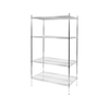 Półka regału o wymiarze 610 x 1520 mm ze stali chromowanej.
Półka Yato przeznaczona do ażurowego regału, doskonale sprawdzającego się w kuchniach, magazynach, sklepach, warsztatach. Wzmocnienie sprawia, że nośność każdej półki wynosi aż 200 kg, a całego regału - 800 kg. Chromowana powierzchnia gwarantuje ochronę przed korozją i uszkodzeniami eksploatacyjnymi, a druciana konstrukcja zapewnia produktom idealną wentylację.
• wysokość półek można swobodnie regulować na słupkach
• półka jest sprzedawana w kompletach po 4 szt
• regał nadaje się do samodzielnego montażu i jest łatwy do utrzymania w czystości
• gotowy regał składa się z 4 półek i 4 słupków - zestawy półek i słupków należy zakupić osobno
• w zestawie znajdują się 4 komplety klipsów montażowych

Informacje:
• nośność: 200 kg
• szerokość: 1520 mm
• głębokość: 610 mm
• grubość drutu: 3,4 mm
• grubość rantu: 4,6 mm
• grubość wzmocnienia półki: 6,1 mm

 | YG-09058, Półka do regału ażurowego 610x1520 mm