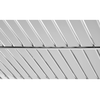 Półka regału o wymiarze 610 x 1520 mm ze stali chromowanej.
Półka Yato przeznaczona do ażurowego regału, doskonale sprawdzającego się w kuchniach, magazynach, sklepach, warsztatach. Wzmocnienie sprawia, że nośność każdej półki wynosi aż 200 kg, a całego regału - 800 kg. Chromowana powierzchnia gwarantuje ochronę przed korozją i uszkodzeniami eksploatacyjnymi, a druciana konstrukcja zapewnia produktom idealną wentylację.
• wysokość półek można swobodnie regulować na słupkach
• półka jest sprzedawana w kompletach po 4 szt
• regał nadaje się do samodzielnego montażu i jest łatwy do utrzymania w czystości
• gotowy regał składa się z 4 półek i 4 słupków - zestawy półek i słupków należy zakupić osobno
• w zestawie znajdują się 4 komplety klipsów montażowych

Informacje:
• nośność: 200 kg
• szerokość: 1520 mm
• głębokość: 610 mm
• grubość drutu: 3,4 mm
• grubość rantu: 4,6 mm
• grubość wzmocnienia półki: 6,1 mm

 | YG-09058, Półka do regału ażurowego 610x1520 mm