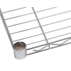 Półka regału o wymiarze 610 x 1520 mm ze stali chromowanej.
Półka Yato przeznaczona do ażurowego regału, doskonale sprawdzającego się w kuchniach, magazynach, sklepach, warsztatach. Wzmocnienie sprawia, że nośność każdej półki wynosi aż 200 kg, a całego regału - 800 kg. Chromowana powierzchnia gwarantuje ochronę przed korozją i uszkodzeniami eksploatacyjnymi, a druciana konstrukcja zapewnia produktom idealną wentylację.
• wysokość półek można swobodnie regulować na słupkach
• półka jest sprzedawana w kompletach po 4 szt
• regał nadaje się do samodzielnego montażu i jest łatwy do utrzymania w czystości
• gotowy regał składa się z 4 półek i 4 słupków - zestawy półek i słupków należy zakupić osobno
• w zestawie znajdują się 4 komplety klipsów montażowych

Informacje:
• nośność: 200 kg
• szerokość: 1520 mm
• głębokość: 610 mm
• grubość drutu: 3,4 mm
• grubość rantu: 4,6 mm
• grubość wzmocnienia półki: 6,1 mm

 | YG-09058, Półka do regału ażurowego 610x1520 mm
