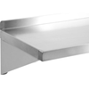 Półka wisząca z rantem marki Yato o wymiarze 1200 x 300 x 180 mm
Półki wiszące są niezwykle funkcjonalne i bardzo przydatne niemal w każdej kuchni. Pozwalają dodatkowo wykorzystać przestrzeń tworząc niezwykle przydatne miejsce do przechowywania różnego typu pojemników, przypraw, przyborów kuchennych, itp.
• półki Yato wykonane są z wysokiej jakości stali nierdzewnej, przez co ich czyszczenie jest bardzo łatwe i szybkie
• dodatkowo z tyłu posiadają rant o wysokości 35mm zabezpieczający przed przedostawaniem się zabrudzeń pomiędzy półkę a ścianę

Informacje:
• Długość [mm]: 1200
• Materiał: stal nierdzewna
• Szerokość [mm]: 300 
• Wysokość [mm]: 180

 | YG-09041, Półka wisząca z rantem pojedyncza 1200x300x180 mm