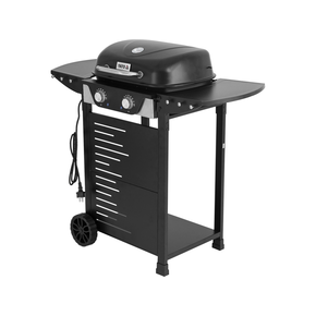 Grill elektryczny YATO Asahi to zaawansowane urządzenie do grillowania, łączące w sobie moc, funkcjonalność i wygodę użytkowania.

Produkt wysoce odporny na działanie warunków atmosferycznych (wodoodporność IPX4).

Konstrukcja grilla YATO Asahi została starannie przemyślana pod kątem wygody użytkowania:
• pokrywa z wbudowanym termometrem przyspiesza proces grillowania i chroni przed wiatrem; dodatkowo dym z potraw nada im odpowiedni smak i aromat
• 6 wieszaków na akcesoria oraz składane półki boczne zapewniają dodatkową przestrzeń roboczą
• czytelne, chromowane pokrętła regulacji temperatury
• składane półki boczne sprawiają, że grilla zajmuje mało miejsca i jest łatwiejszy w przechowywaniu i transporcie

Grill wyposażony jest w dwie grzałki o łącznej mocy 2300W i oferuje imponującą wydajność grzewczą.

Jego unikalna cecha to 2-strefowa regulacja temperatury w zakresie 100 - 300°C, umożliwiająca jednoczesne przygotowywanie różnych potraw w odmiennych temperaturach.

Grill posiada emaliowany ruszt o powierzchni grzewczej 47 x 37 cm, zapewniający dużą przestrzeń do grillowania.

Dodatkowo, wyposażony jest w emaliowaną płytę oraz emaliowaną kratkę podgrzewającą o wymiarach 40 x 15 cm, co zwiększa jego wszechstronność.

Dodatkowe informacje
• moc: 2300 W (230V 50Hz)
• ilość grzałek: 2, każda o mocy 1,15 kW
• stalowa misa odporna na działania wysokiej temperatury
• pojemnik na tłuszcz - możliwość wyjęcia i umycia poza grillem
• stopień ochrony przed deszczem: IPX4

Wymiary i waga
• grill: 100,5 x 47,5 x 92,4 cm (szerokość grilla po złożeniu półek: 60 cm)
• powierzchnia grzewcza rusztu: 47 x 37 cm
• kratka do podgrzewania: 40 x 15 cm
• waga grilla: 14,5 kg
• przewód: 1,5 m (1.0 mm²)

Materiał wykonania
• ruszt: stal pokryta emalią
• płyta: stal pokryta emalią
• kratka podgrzewająca: stal pokryta emalią
• grzałki: stal nierdzewna
• termometr: stal nierdzewna
• pokrywa: stal, malowana na kolor czarny, odporna na wysoką temperaturę
• misa: stal, malowana na kolor czarny, odporna na wysoką temperaturę
• uchwyt: stal nierdzewna
• pojemnik na tłuszcz: stal malowana na kolor czarny
• panel przedni: stal malowana proszkowo na kolor czarny, stal nierdzewna
• pokrętła: ABS
• półki boczne: stal malowana proszkowo na kolor czarny
• nogi: stal malowana proszkowo na kolor czarny
• kółka: PE

W celach logistycznych grill gazowy zapakowany jest w karton. Panel grilla wraz z pokrywą dostarczony jest w całości, co ułatwia i przyspiesza montaż. | Asahi, Grill elektryczny, stojący 2300 W, 47x37 cm