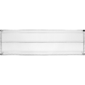 Półka regału o wymiarze 457 x 1520 mm ze stali chromowanej.
Półka Yato przeznaczona do ażurowego regału, doskonale sprawdzającego się w kuchniach, magazynach, sklepach, warsztatach. Wzmocnienie sprawia, że nośność każdej półki wynosi aż 200 kg, a całego regału - 800 kg. Chromowana powierzchnia gwarantuje ochronę przed korozją i uszkodzeniami eksploatacyjnymi, a druciana konstrukcja zapewnia produktom idealną wentylację.
• wysokość półek można swobodnie regulować na słupkach
• półka jest sprzedawana w kompletach po 4 szt
• regał nadaje się do samodzielnego montażu i jest łatwy do utrzymania w czystości
• gotowy regał składa się z 4 półek i 4 słupków - zestawy półek i słupków należy zakupić osobno
• w zestawie znajdują się 4 komplety klipsów montażowych

Informacje:
• nośność: 200 kg
• szerokość: 1520 mm
• głębokość: 457 mm
• grubość drutu: 3,4 mm
• grubość rantu: 4,6 mm
• grubość wzmocnienia półki: 6,1 mm

 | YG-09053, Półka do regału ażurowego 457x1520 mm