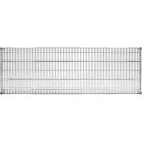Półka regału o wymiarze 610 x 1820 mm ze stali chromowanej.
Półka Yato przeznaczona do ażurowego regału, doskonale sprawdzającego się w kuchniach, magazynach, sklepach, warsztatach. Wzmocnienie sprawia, że nośność każdej półki wynosi aż 200 kg, a całego regału - 800 kg. Chromowana powierzchnia gwarantuje ochronę przed korozją i uszkodzeniami eksploatacyjnymi, a druciana konstrukcja zapewnia produktom idealną wentylację.
• wysokość półek można swobodnie regulować na słupkach
• półka jest sprzedawana w kompletach po 4 szt.
• regał nadaje się do samodzielnego montażu i jest łatwy do utrzymania w czystości
• gotowy regał składa się z 4 półek i 4 słupków - zestawy półek i słupków należy zakupić osobno
• w zestawie znajdują się 4 komplety klipsów montażowych

Informacje:
• nośność: 200 kg
• szerokość: 1820 mm
• głębokość: 610 mm
• grubość drutu: 3,4 mm
• grubość rantu: 4,6 mm
• grubość wzmocnienia półki: 6,1 mm

 | YG-09059, Półka do regału ażurowego 610x1820 mm