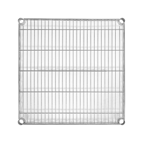 Półka regału o wymiarze 610 x 600 mm ze stali chromowanej.
Półka Yato przeznaczona do ażurowego regału, doskonale sprawdzającego się w kuchniach, magazynach, sklepach, warsztatach. Wzmocnienie sprawia, że nośność każdej półki wynosi aż 200 kg, a całego regału - 800 kg. Chromowana powierzchnia gwarantuje ochronę przed korozją i uszkodzeniami eksploatacyjnymi, a druciana konstrukcja zapewnia produktom idealną wentylację.
• wysokość półek można swobodnie regulować na słupkach
• półka jest sprzedawana w kompletach po 4 szt
• regał nadaje się do samodzielnego montażu i jest łatwy do utrzymania w czystości
• gotowy regał składa się z 4 półek i 4 słupków - zestawy półek i słupków należy zakupić osobno
• w zestawie znajdują się 4 komplety klipsów montażowych

Informacje:
• nośność: 200 kg
• szerokość: 600 mm
• głębokość: 610 mm
• grubość drutu: 3,4 mm
• grubość rantu: 4,6 mm
• grubość wzmocnienia półki: 6,1 mm

 | YG-09054, Półka do regału ażurowego 610x600 mm