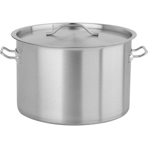 Profesjonalny garnek niski z pokrywką, o wymiarach 36x24 cm oraz pojemności 24l.
Garnek YATO Professional Kitchen Equipment przeznaczony jest do profesjonalnego wykorzystania w branży gastronomicznej. Doskonale nadaje się do przygotowywania wszelkiego rodzaju potraw.
Wykonany jest z wysokiej jakości stali nierdzewnej 201 do użytku w gastronomii.
Specjalna konstrukcja dna kapsułowego rozprowadza ciepło równomiernie po całej powierzchni spodu, co zwiększa stopień wykorzystania ciepła i efektywność gotowania. Przekłada się to bezpośrednio na ich jakość oraz komfort pracy kucharza. Takie rozwiązanie zmniejsza również ryzyko przypalenia potraw.
Wkładka ferromagnetyczna w dnie pozwala na stosowanie garnków YATO na każdym rodzaju kuchenek, takich jak:
• elektryczna
• indukcyjna
• gazowa
• ceramiczna

W garnkach YATO zastosowano wyjątkowo masywne i nienagrzewające się, solidnie zamocowane uchwyty. Gwarantuje to bezpieczeństwo i wieloletnią trwałość użytkowania.
 | YG-00049, Garnek niski z pokrywką 36x24 cm 24 l