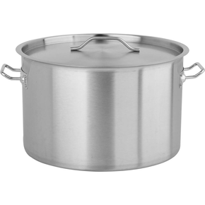 Profesjonalny garnek niski z pokrywką, o wymiarach 40x26 cm oraz pojemności 32l.
Garnek YATO Professional Kitchen Equipment przeznaczony jest do profesjonalnego wykorzystania w branży gastronomicznej. Doskonale nadaje się do przygotowywania wszelkiego rodzaju potraw.
Wykonany jest z wysokiej jakości stali nierdzewnej 201 do użytku w gastronomii.
Specjalna konstrukcja dna kapsułowego rozprowadza ciepło równomiernie po całej powierzchni spodu, co zwiększa stopień wykorzystania ciepła i efektywność gotowania. Przekłada się to bezpośrednio na ich jakość oraz komfort pracy kucharza. Takie rozwiązanie zmniejsza również ryzyko przypalenia potraw.
Wkładka ferromagnetyczna w dnie pozwala na stosowanie garnków YATO na każdym rodzaju kuchenek, takich jak:
• elektryczna
• indukcyjna
• gazowa
• ceramiczna

W garnkach YATO zastosowano wyjątkowo masywne i nienagrzewające się, solidnie zamocowane uchwyty. Gwarantuje to bezpieczeństwo i wieloletnią trwałość użytkowania.
 | YG-00051, Garnek niski z pokrywką 40x26 cm 32 l
