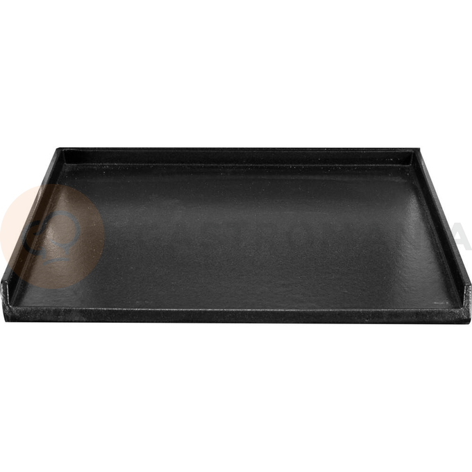 Grill kontaktowy Panini o mocy 2,2kW marki YATO YG-04558.
Grill YATO jest urządzeniem niezbędnym na każdej kuchni. Przeznaczony jest do szybkiego przygotowywania hamburgerów, mięs, ryb, tortili, tostów, panini czy warzyw.
Żeliwna płyta grillowa o wymiarach 345x230mm, płaska na górze i dole, pozwala na jednoczesne obustronne smażenie wielu produktów.
Grzałka o mocy 2,2kW sterowana jest za pomocą potencjometru umieszczonego na płycie frontowej. Możliwe jest ustawienie temperatury pracy w zakresie 50~300°C. Zainstalowany bryzgoszczelny wyłącznik pozwala na wyłączenie grilla, gdy jest on nieużywany, bez konieczności odłączania kabla zasilającego z sieci. Grill zasilany jest prądem o napięciu 230V~50Hz.
Obudowa wykonana jest z wysokiej jakości stali nierdzewnej. Dzięki temu grill jest szybki w czyszczeniu i utrzymaniu w czystości. Dodatkowo z przodu zainstalowana jest rynienka na tłuszcz i wszelkiego rodzaju odpadki po grillowaniu. Istnieje możliwość łatwego wyciągnięcia jej i umycia. W skład wyposażenia wchodzi dodatkowo miedziana szczotka druciana, którą można czyścić płytę grillową, bez obaw o zarysowanie jej powierzchni. Urządzenie posiada wygodną, nienagrzewającą się plastikową rękojeść.
Grill YATO ma wymiary 440x370x190mm i waży 18kg, klasa ochrony IPX3.
 | YG-04558, Elektryczny grill kontaktowy panini w pełni płaski 44 cm 2,2 kW