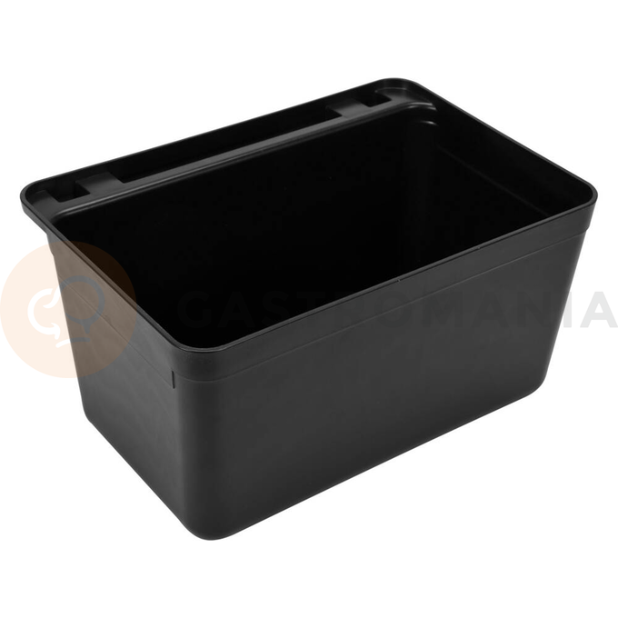 Pojemnik do wózka serwisowego 330 x 230 x 175 mm marki Yato.
• wykonany z wysokiej jakości polipropylenu odpornego na uszkodzenia mechaniczne
• zaokrąglone krawędzie wewnętrzne ułatwiają czyszczenie i utrzymanie pojemnika w czystości
• specjalnie wyprofilowany uchwyt boczny umożliwia bardzo szybko zamontować pojemnik na wózku YG-09100

 | YG-09104, Pojemnik do wózka czarny, polipropylen 33,5x23,1x18 cm
