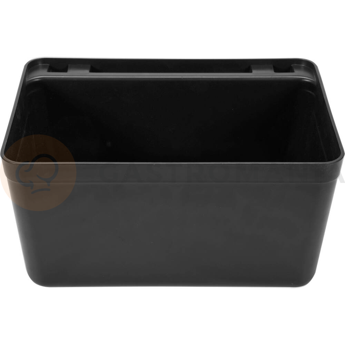 Pojemnik do wózka serwisowego 330 x 230 x 175 mm marki Yato.
• wykonany z wysokiej jakości polipropylenu odpornego na uszkodzenia mechaniczne
• zaokrąglone krawędzie wewnętrzne ułatwiają czyszczenie i utrzymanie pojemnika w czystości
• specjalnie wyprofilowany uchwyt boczny umożliwia bardzo szybko zamontować pojemnik na wózku YG-09100

 | YG-09104, Pojemnik do wózka czarny, polipropylen 33,5x23,1x18 cm