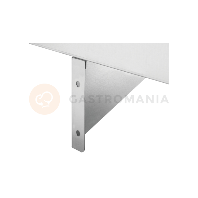 Półka wisząca z rantem marki Yato o wymiarze 1200 x 300 x 180 mm
Półki wiszące są niezwykle funkcjonalne i bardzo przydatne niemal w każdej kuchni. Pozwalają dodatkowo wykorzystać przestrzeń tworząc niezwykle przydatne miejsce do przechowywania różnego typu pojemników, przypraw, przyborów kuchennych, itp.
• półki Yato wykonane są z wysokiej jakości stali nierdzewnej, przez co ich czyszczenie jest bardzo łatwe i szybkie
• dodatkowo z tyłu posiadają rant o wysokości 35mm zabezpieczający przed przedostawaniem się zabrudzeń pomiędzy półkę a ścianę

Informacje:
• Długość [mm]: 1200
• Materiał: stal nierdzewna
• Szerokość [mm]: 300 
• Wysokość [mm]: 180

 | YG-09041, Półka wisząca z rantem pojedyncza 1200x300x180 mm
