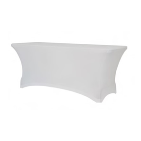 Pokrowiec elastyczny na stół cateringowy biały 740x910x1800 mm | OLKA, XXL 180