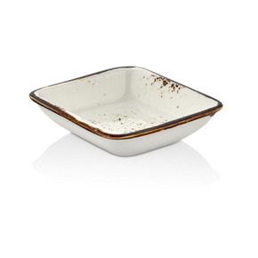 Miska kwadratowa 110x110 mm | BY BONE, Elegance