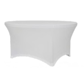 Pokrowiec elastyczny na stół cateringowy biały 740x1800 mm | OLKA, Planet 180