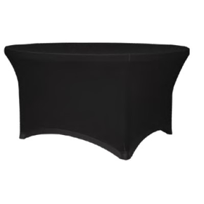 Pokrowiec elastyczny na stół cateringowy czarny 1500x740 mm | OLKA, Planet 150