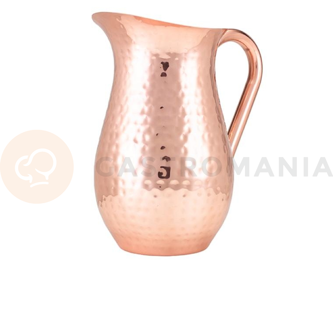 Dzbanek młotkowany miedziany 2 l, 235x140x216 mm | GENWARE, Drinkware