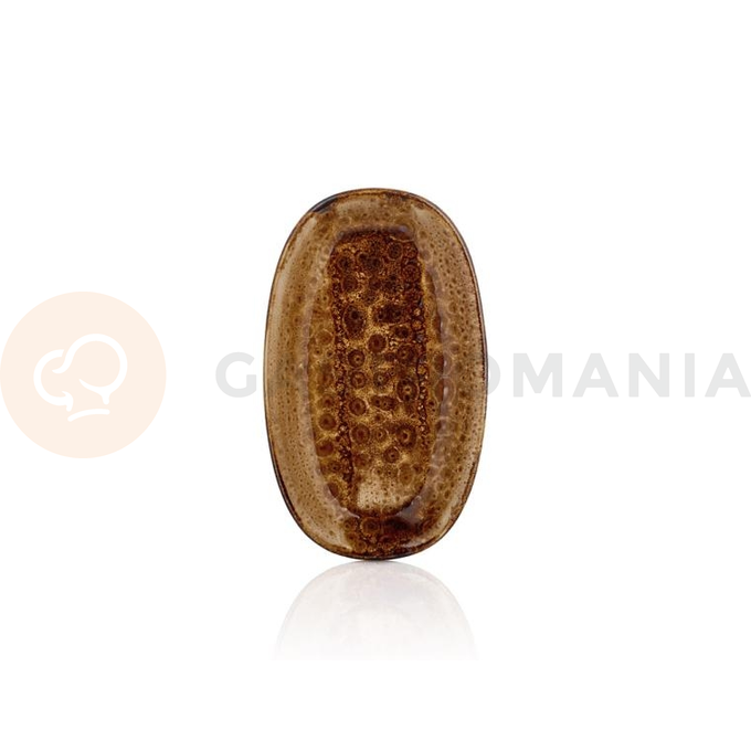 Talerz owalny 290x170 mm | BY BONE, Cowry Yellow