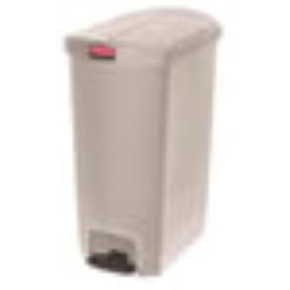 Kosz z pedałem 68l beżowy | RUBBERMAID, Slim Jim